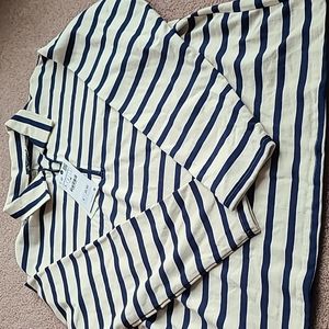 Zara 1/4 zip Long Sleeve sz L NWT